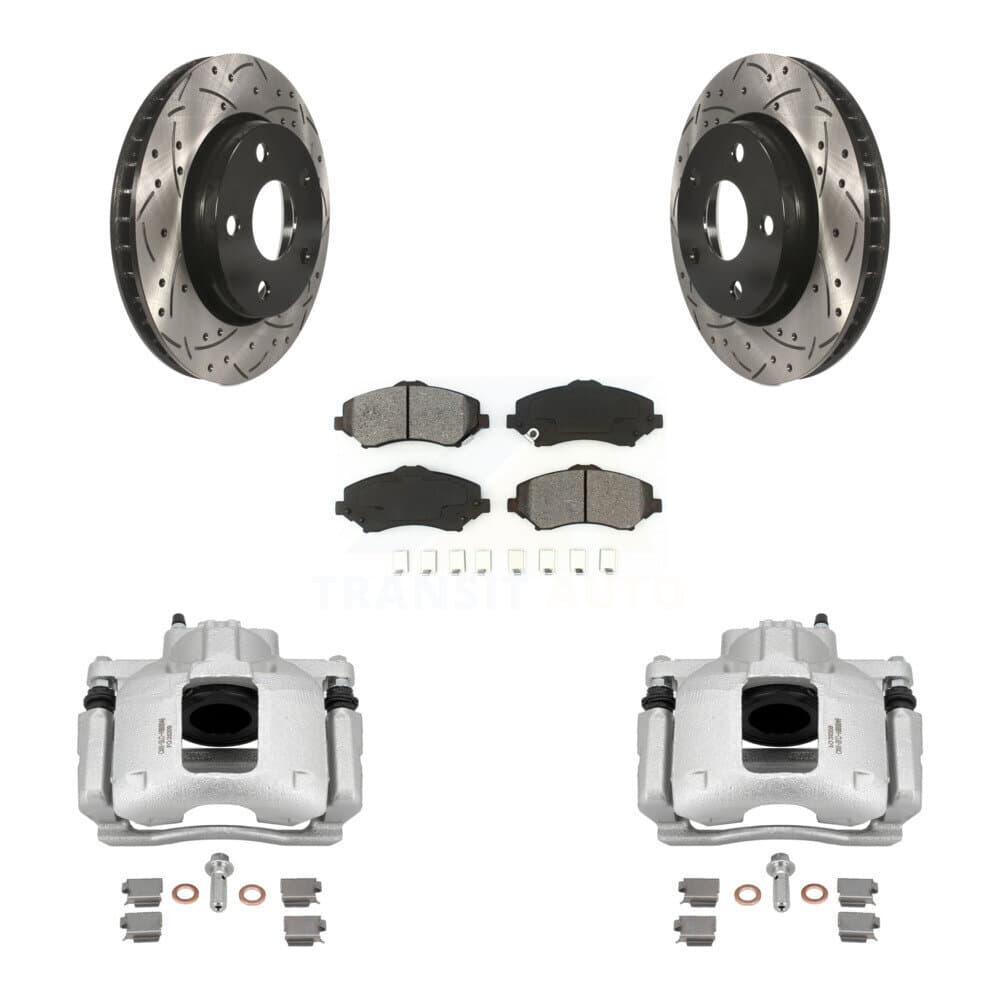 Transit Auto - KCD-100128S - Front Disc Brake Kits image 1