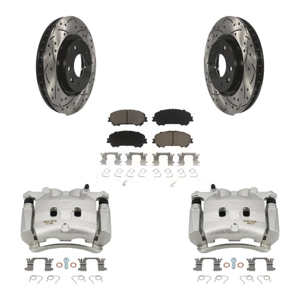 Transit Auto - KCD-100129C - Front Disc Brake Kits image 1