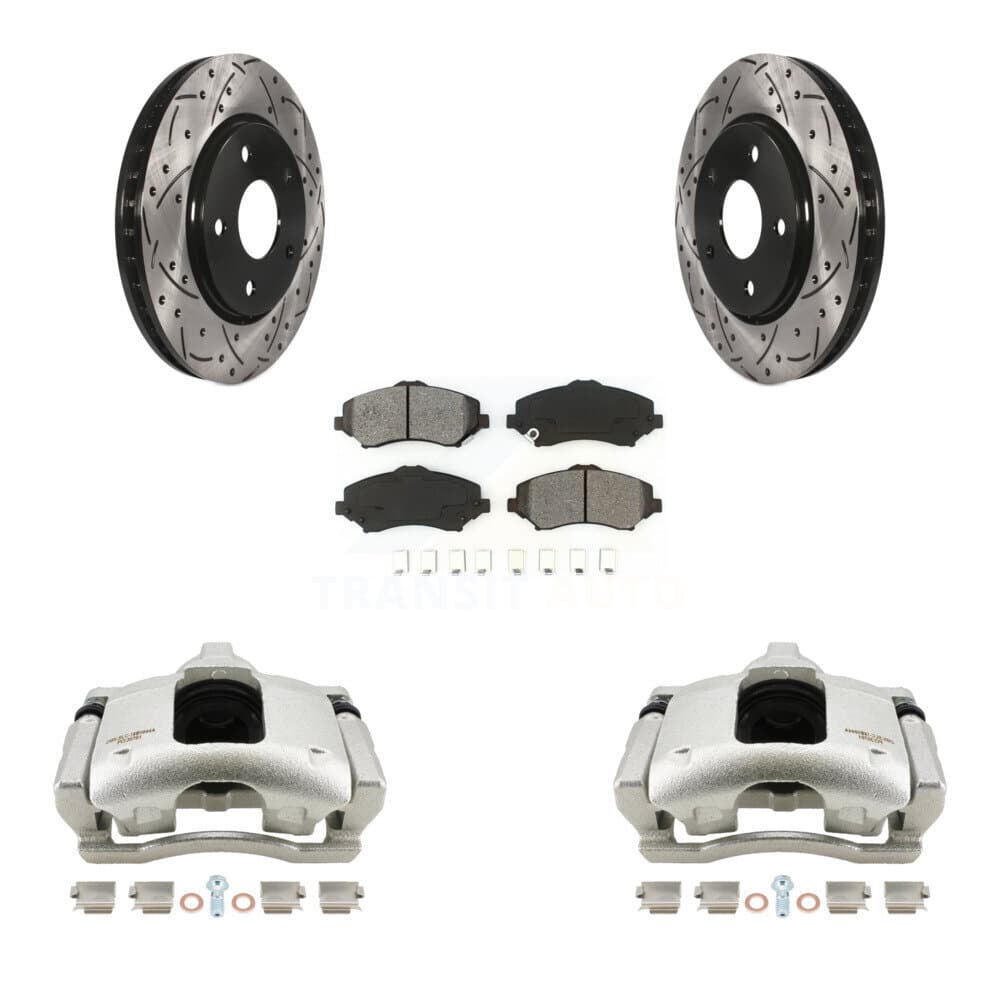 Transit Auto - KCD-100130S - Front Disc Brake Kits image 1
