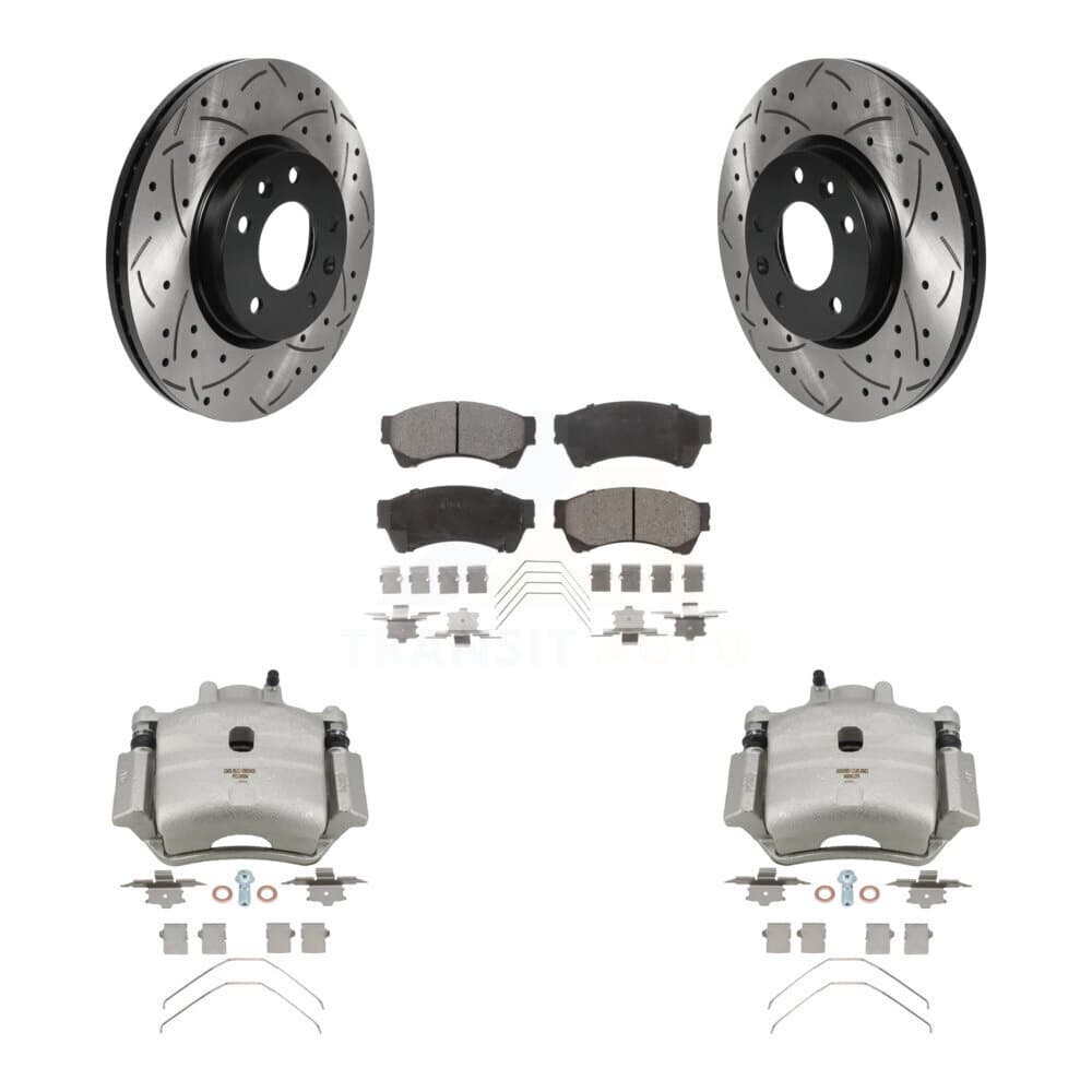 Transit Auto - KCD-100133P - Front Disc Brake Kits image 1
