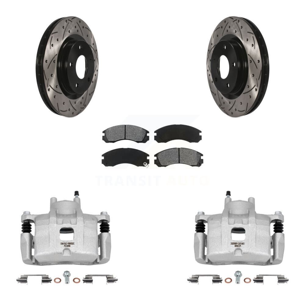 Transit Auto - KCD-100135S - Front Disc Brake Kits image 1