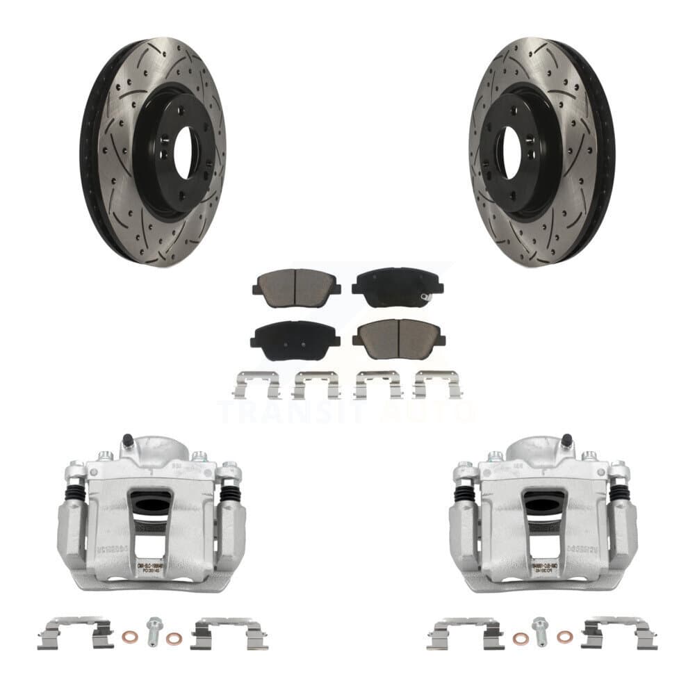Transit Auto - KCD-100137C - Front Disc Brake Kits image 1
