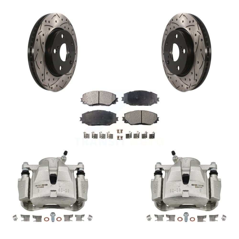 Transit Auto - KCD-100143T - Front Disc Brake Kits image 1