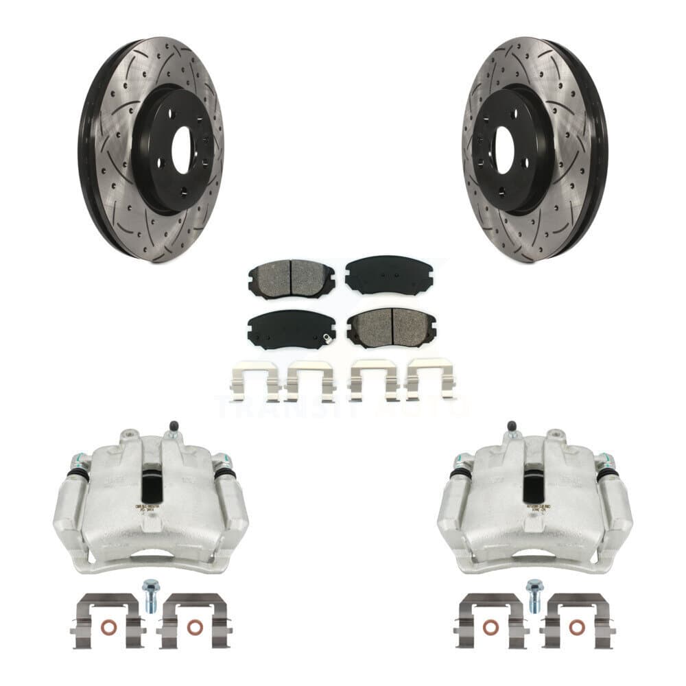 Transit Auto - KCD-100146S - Front Disc Brake Kits image 1