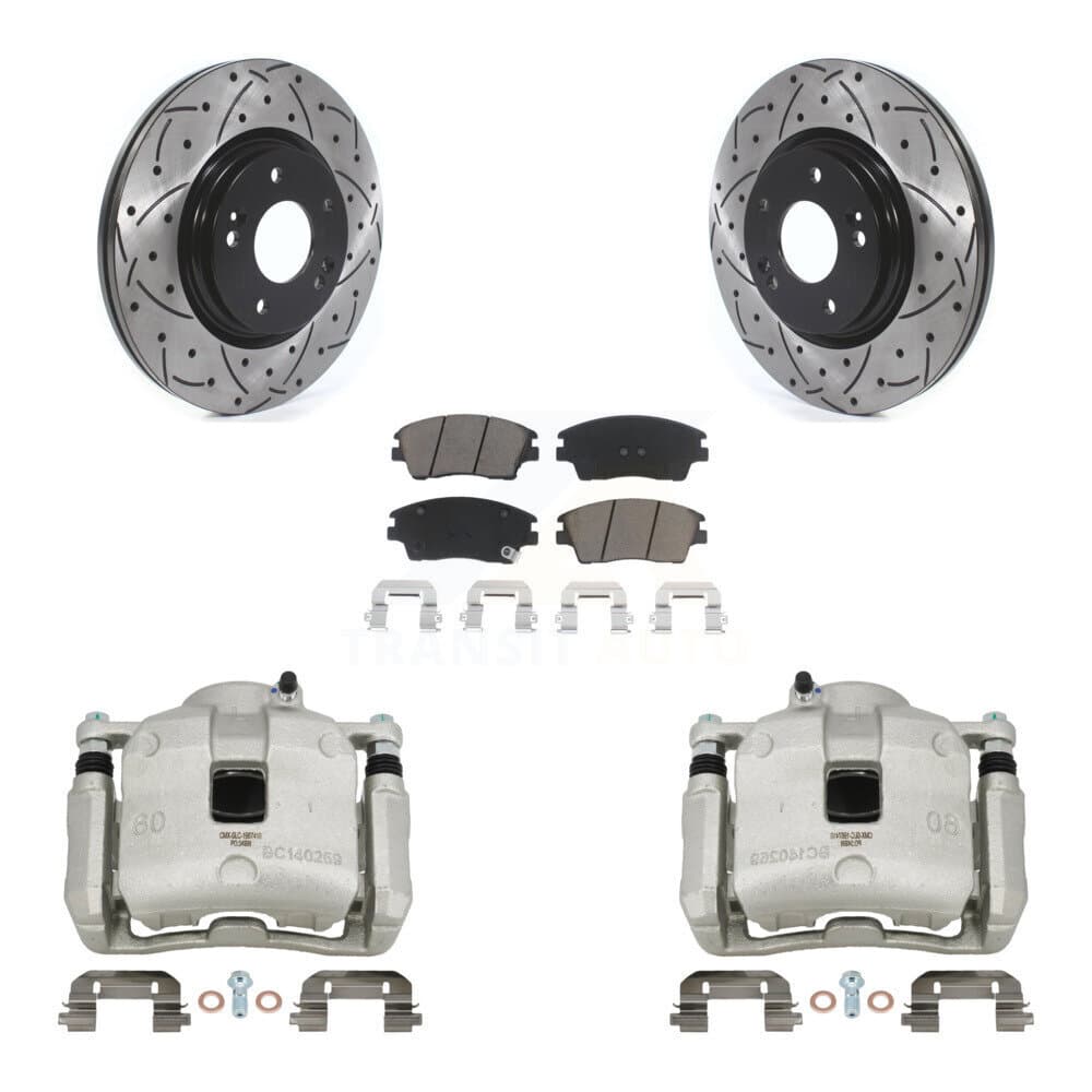 Transit Auto - KCD-100152C - Front Disc Brake Kits image 1