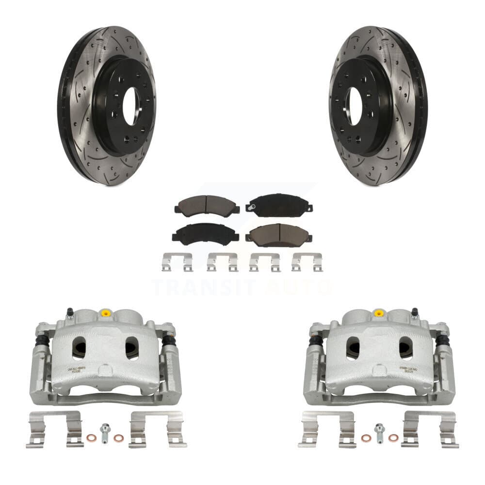Transit Auto - KCD-100155C - Front Disc Brake Kits image 1