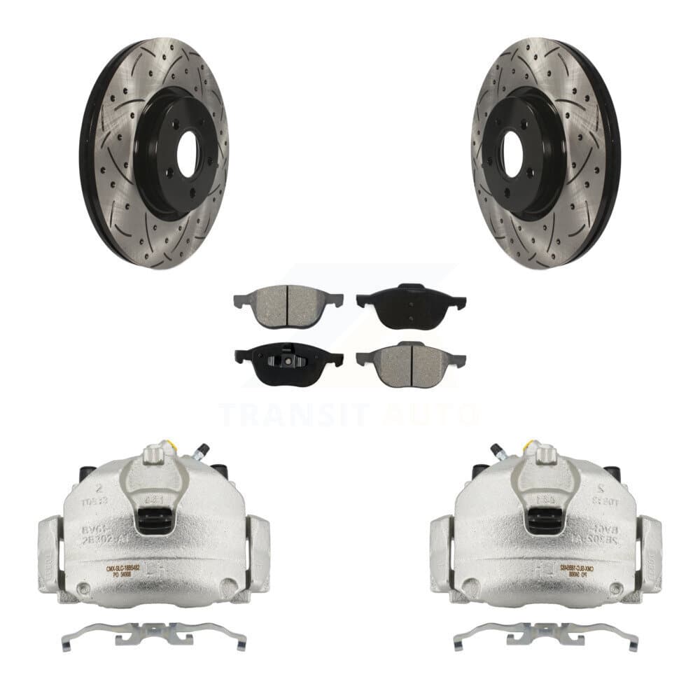 Transit Auto - KCD-100158S - Front Disc Brake Kits image 1
