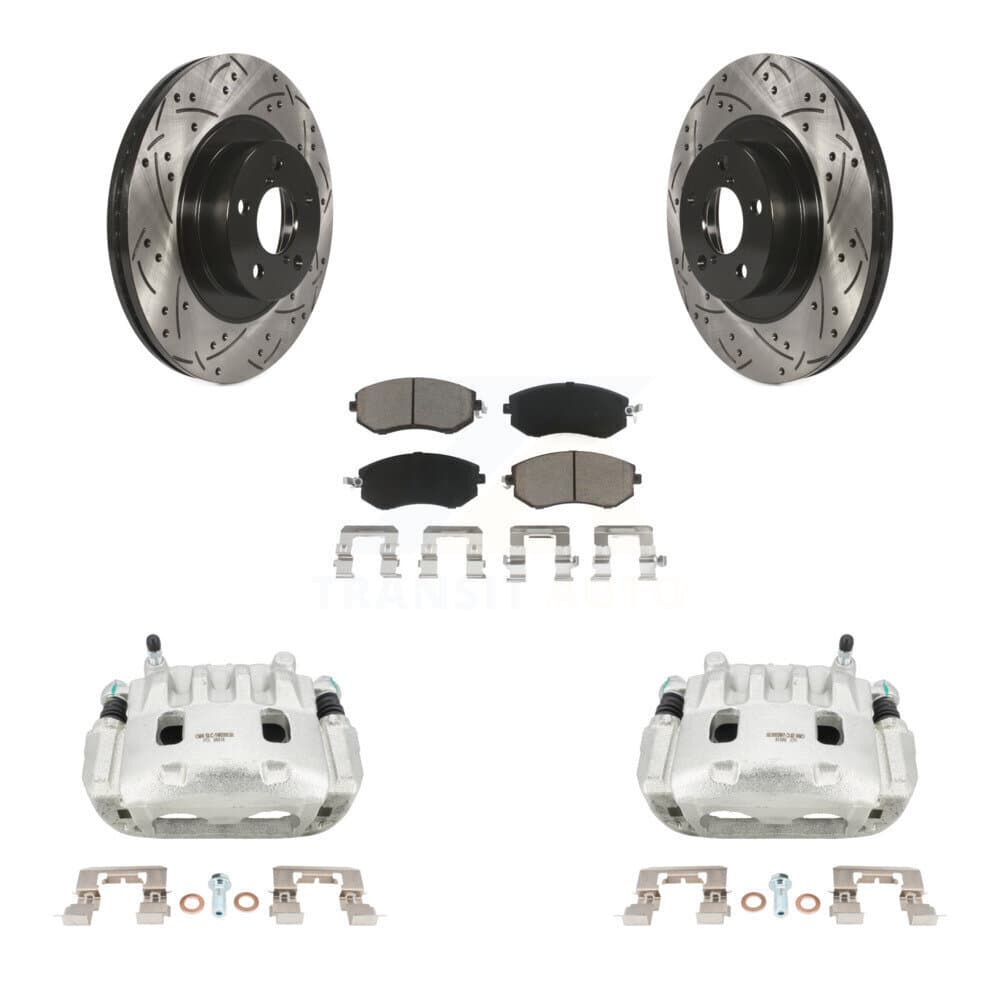 Transit Auto - KCD-100162C - Front Disc Brake Kits image 1