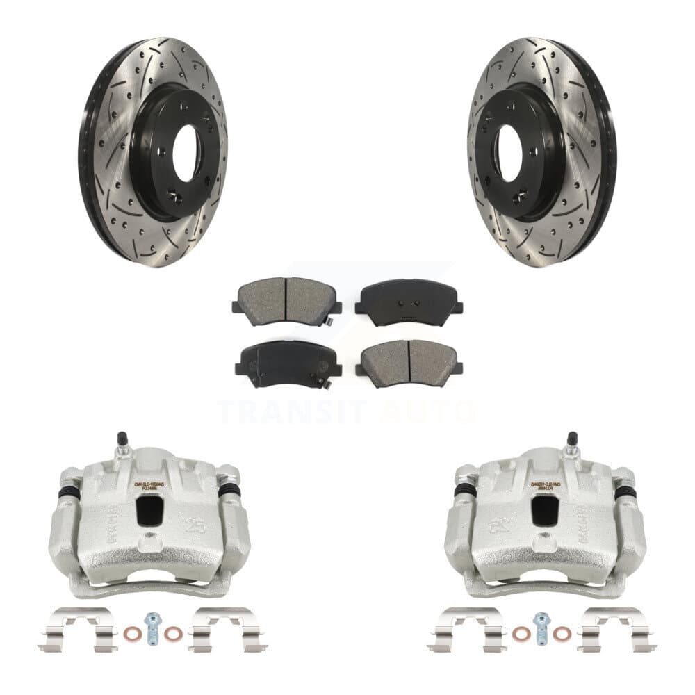 Transit Auto - KCD-100171S - Front Disc Brake Kits image 1