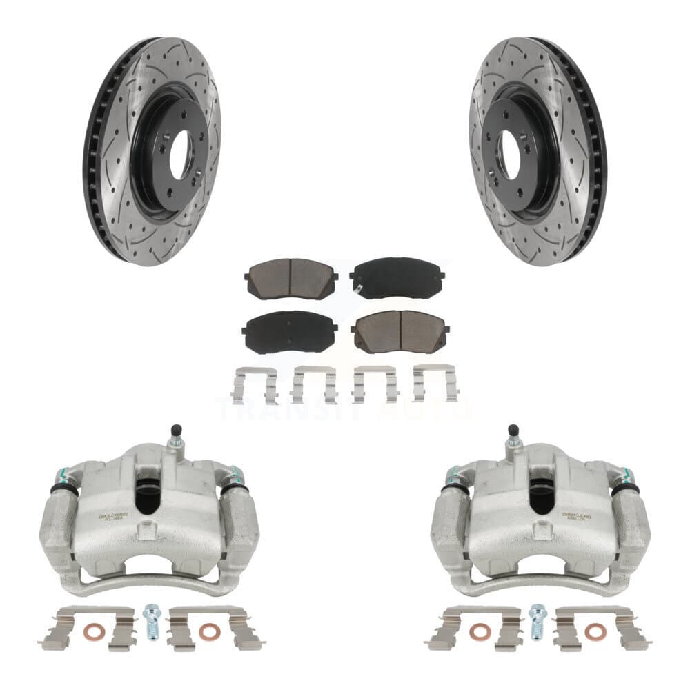 Transit Auto - KCD-100173C - Front Disc Brake Kits image 1