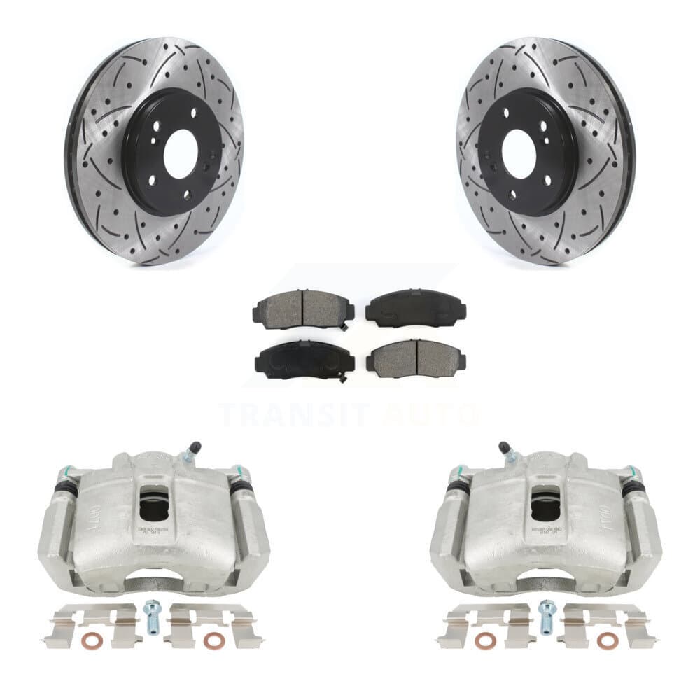 Transit Auto - KCD-100182S - Front Disc Brake Kits image 1