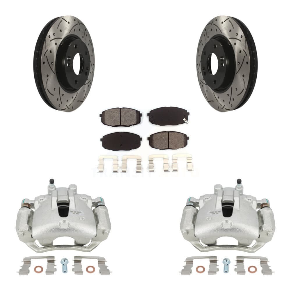 Transit Auto - KCD-100189S - Front Disc Brake Kits image 1