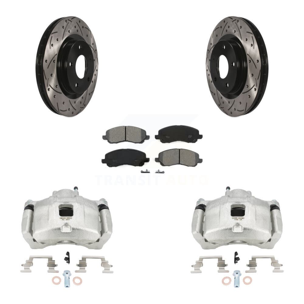 Transit Auto - KCD-100190S - Front Disc Brake Kits image 1