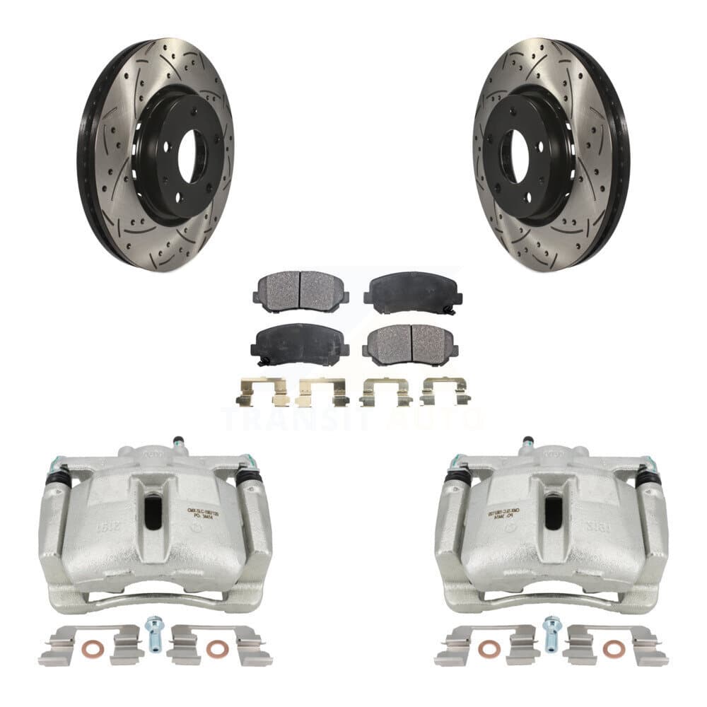 Transit Auto - KCD-100202T - Front Disc Brake Kits image 1