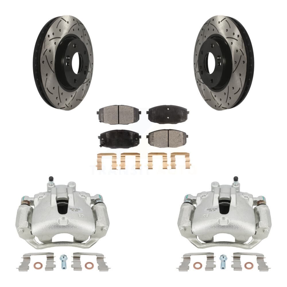 Transit Auto - KCD-100203P - Front Disc Brake Kits image 1
