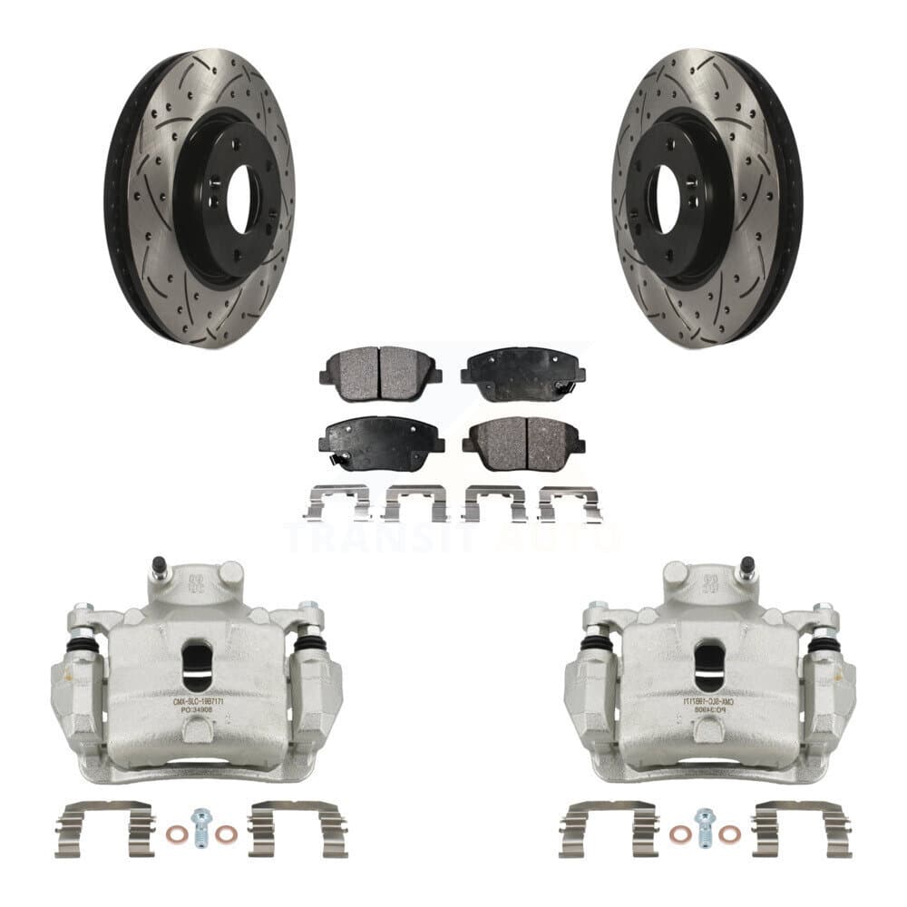 Transit Auto - KCD-100207T - Front Disc Brake Kits image 1
