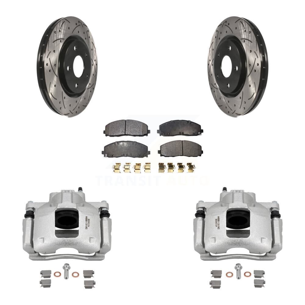 Transit Auto - KCD-100208P - Front Disc Brake Kits image 1