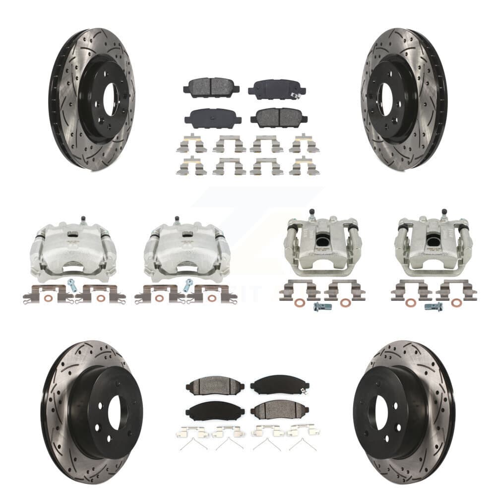 Transit Auto - KCD-100211S - Front and Rear Disc Brake Kits image 1