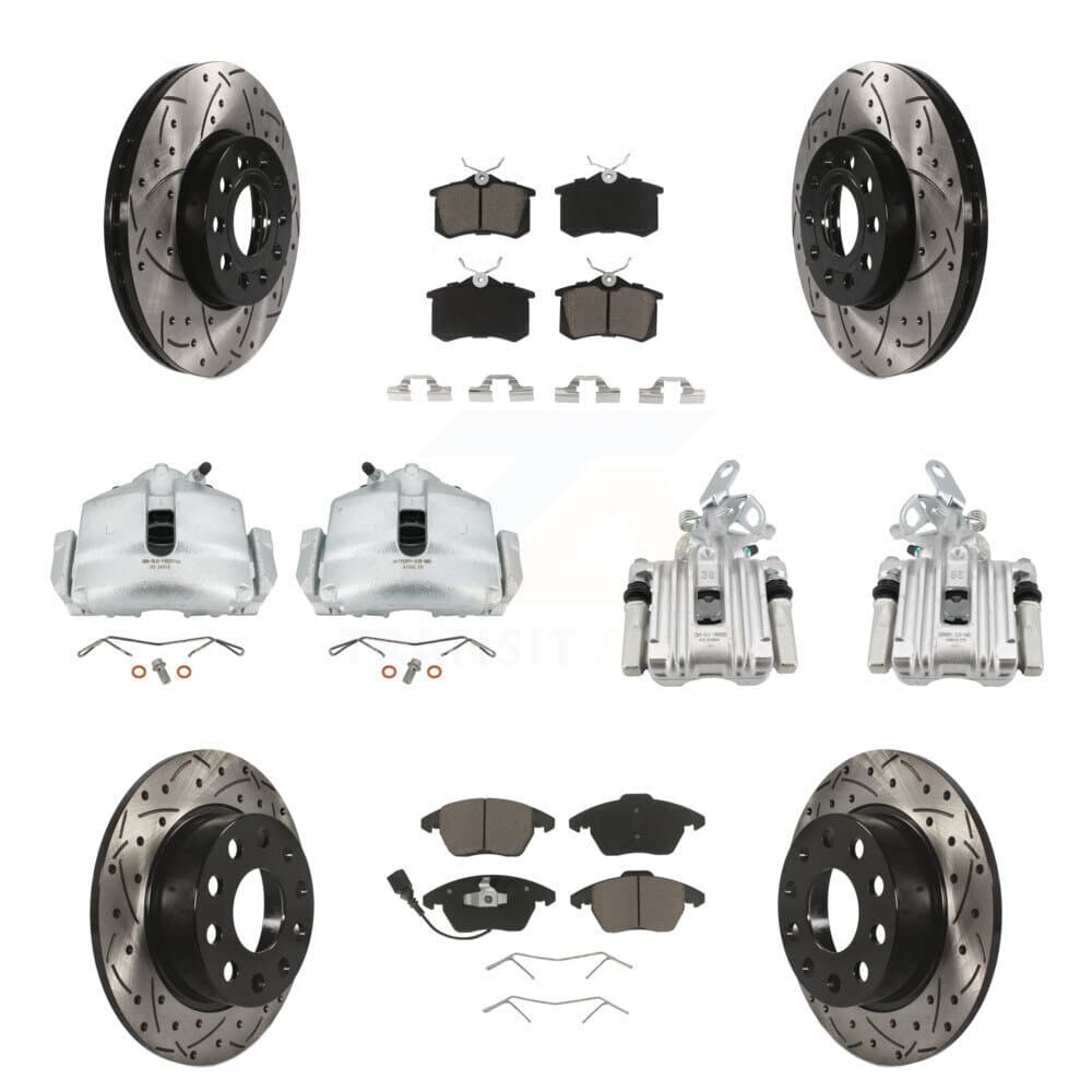 Transit Auto - KCD-100216C - Front and Rear Disc Brake Kits image 1