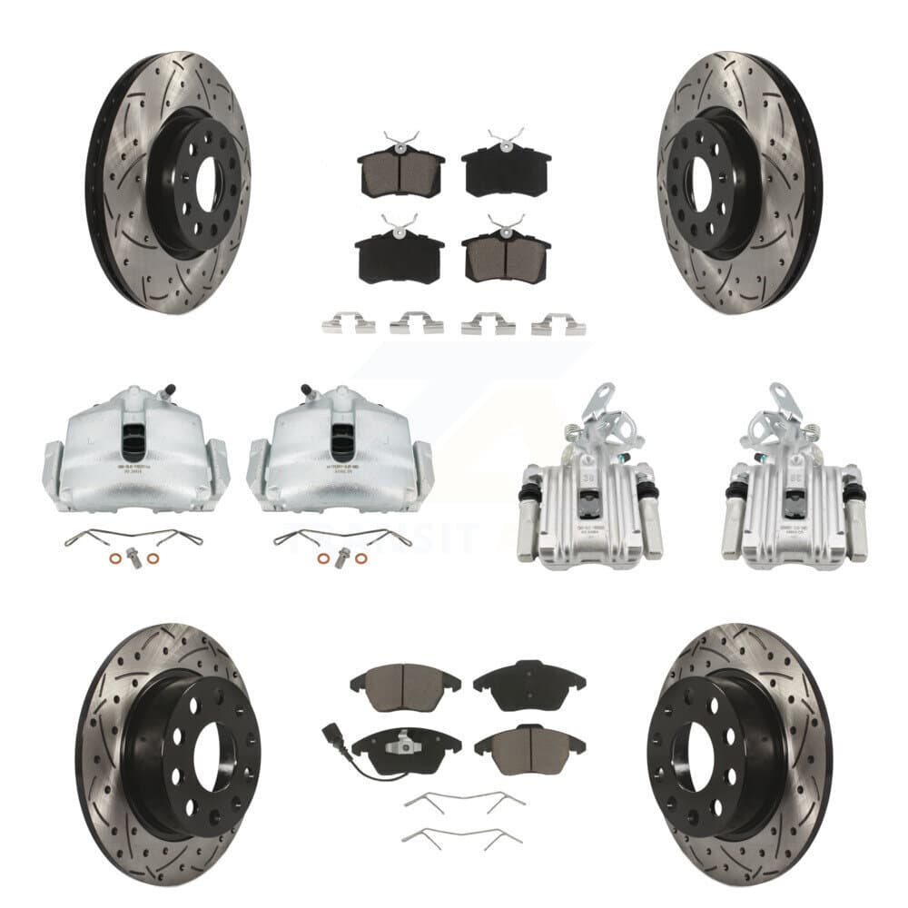 Transit Auto - KCD-100218C - Front and Rear Disc Brake Kits image 1