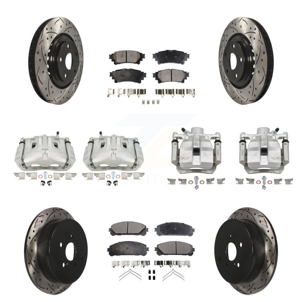 Transit Auto - KCD-100218P - Front and Rear Disc Brake Kits image 1