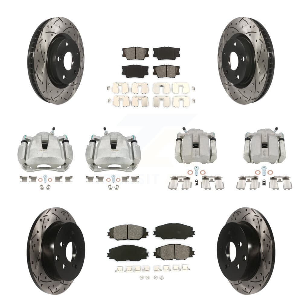 Transit Auto - KCD-100218S - Front and Rear Disc Brake Kits image 1