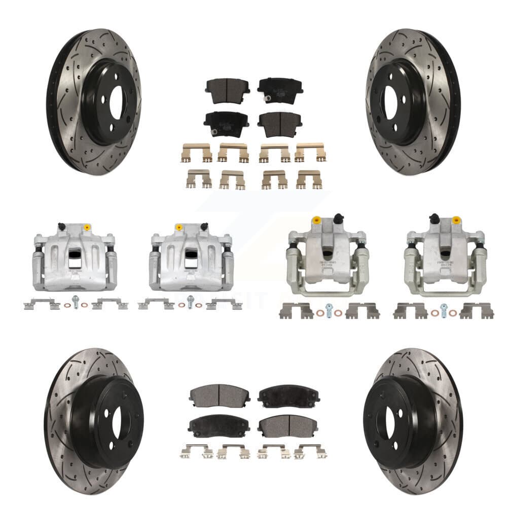 Transit Auto - KCD-100219T - Front and Rear Disc Brake Kits image 1