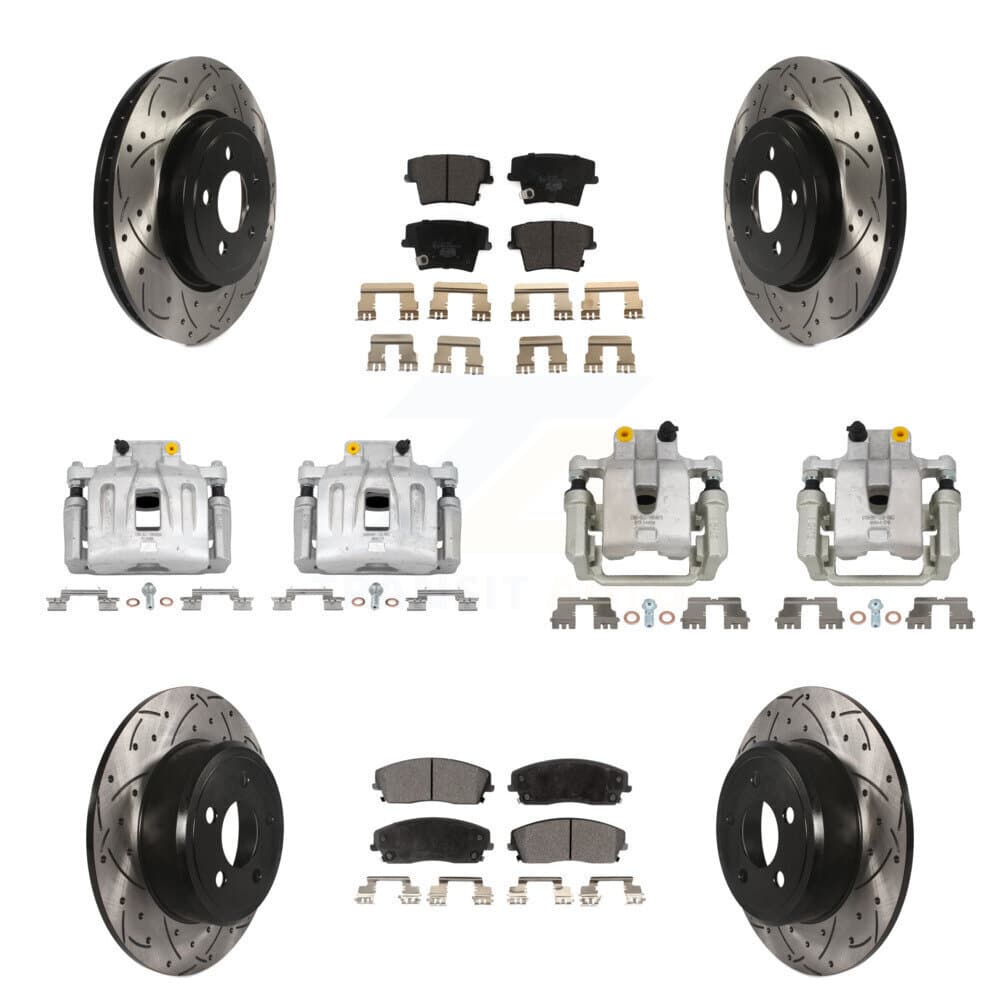 Transit Auto - KCD-100220T - Front and Rear Disc Brake Kits image 1