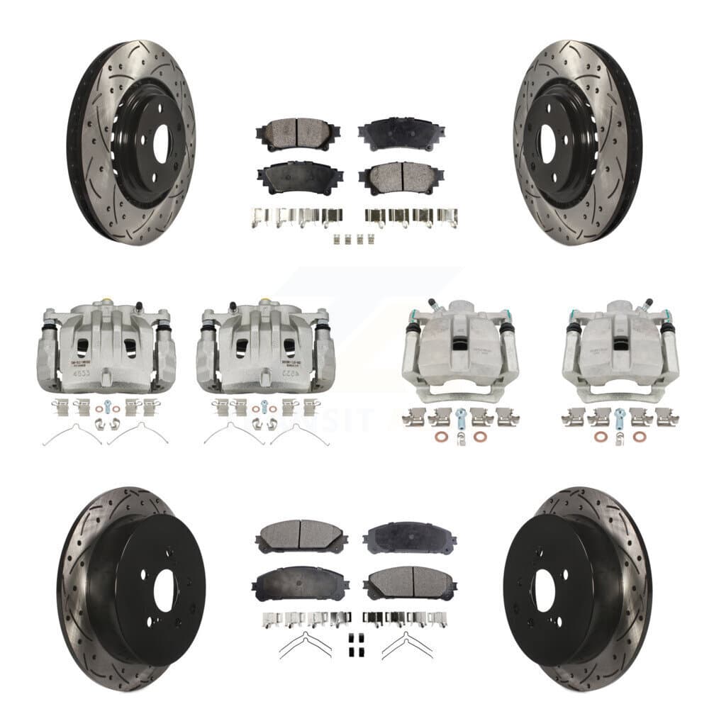 Transit Auto - KCD-100221P - Front and Rear Disc Brake Kits image 1