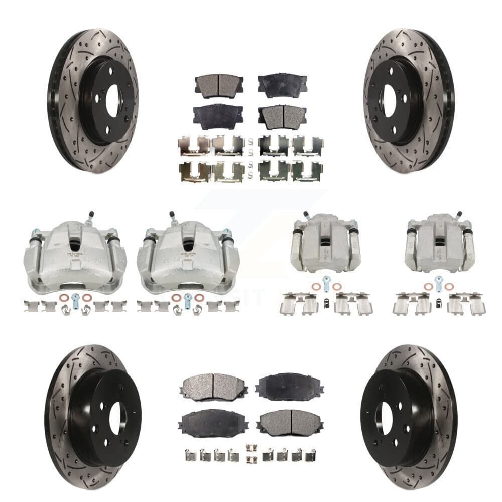 Transit Auto - KCD-100225P - Front and Rear Disc Brake Kits image 1