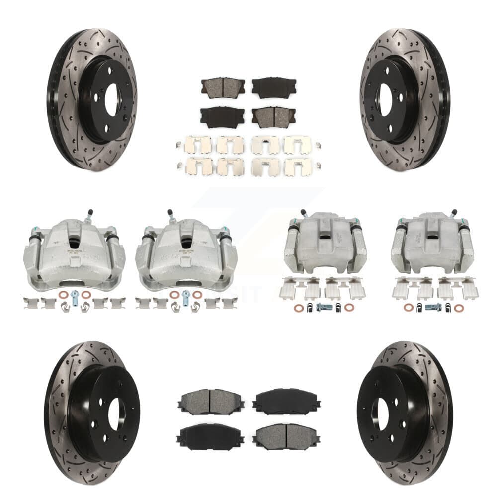 Transit Auto - KCD-100225S - Front and Rear Disc Brake Kits image 1