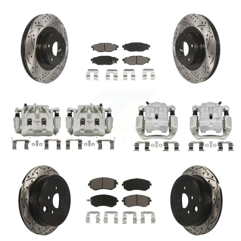 Transit Auto - KCD-100226C - Front and Rear Disc Brake Kits image 1