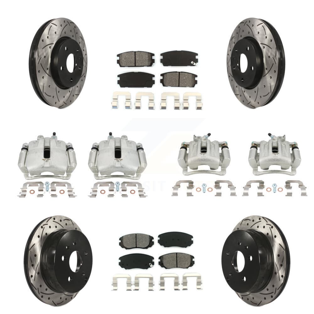 Transit Auto - KCD-100226S - Front and Rear Disc Brake Kits image 1