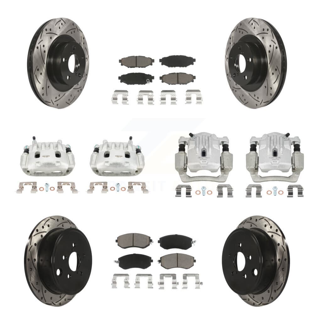 Transit Auto - KCD-100228C - Front and Rear Disc Brake Kits image 1