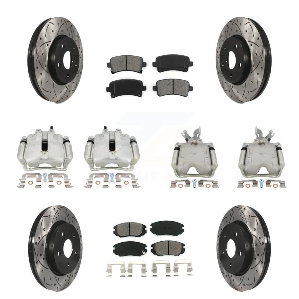 Transit Auto - KCD-100228S - Front and Rear Disc Brake Kits image 1