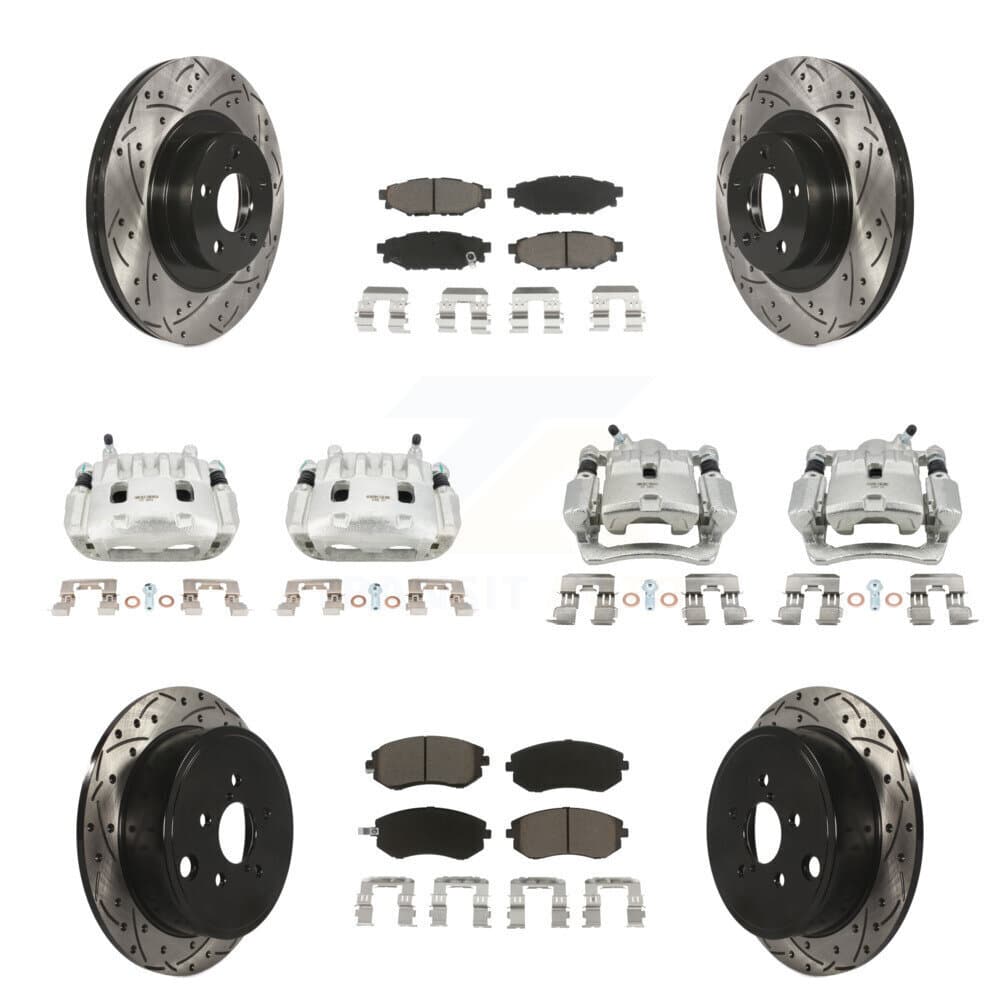 Transit Auto - KCD-100231C - Front and Rear Disc Brake Kits image 1
