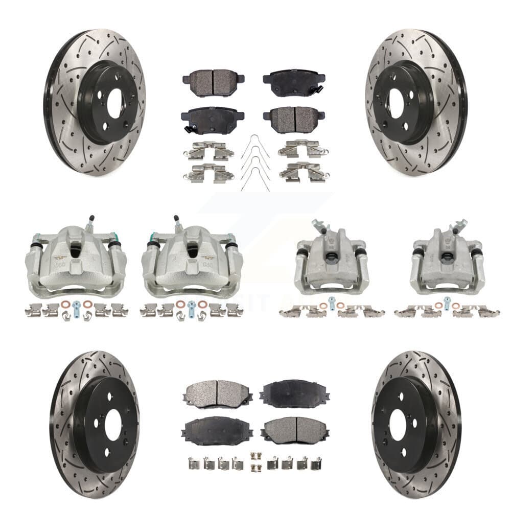 Transit Auto - KCD-100231T - Front and Rear Disc Brake Kits image 1