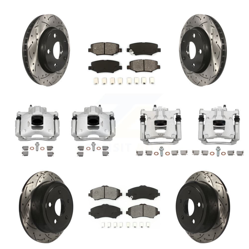 Transit Auto - KCD-100237S - Front and Rear Disc Brake Kits image 1