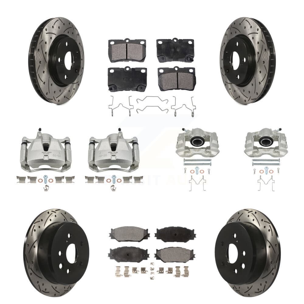 Transit Auto - KCD-100238P - Front and Rear Disc Brake Kits image 1