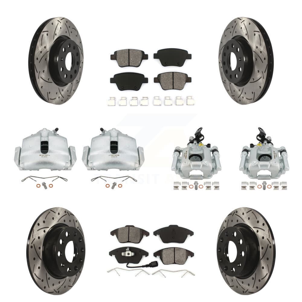 Transit Auto - KCD-100239S - Front and Rear Disc Brake Kits image 1