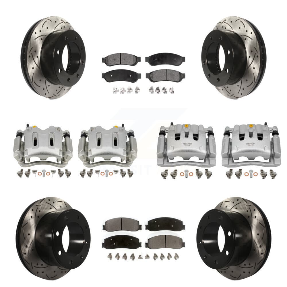 Transit Auto - KCD-100240P - Front and Rear Disc Brake Kits image 1