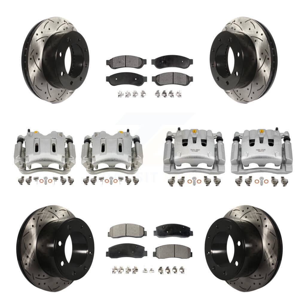 Transit Auto - KCD-100242P - Front and Rear Disc Brake Kits image 1