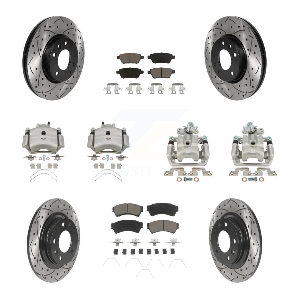 Transit Auto - KCD-100244C - Front and Rear Disc Brake Kits image 1