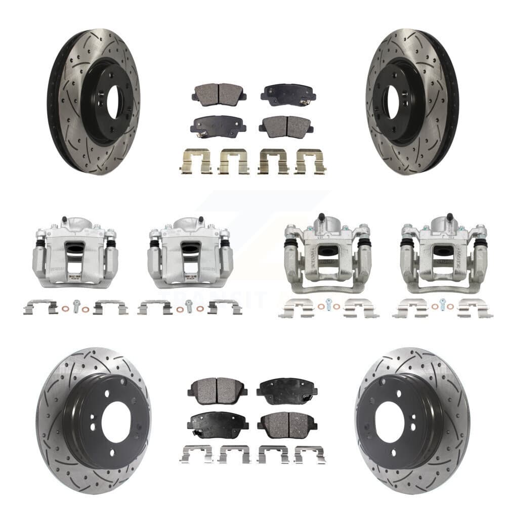 Transit Auto - KCD-100246T - Front and Rear Disc Brake Kits image 1