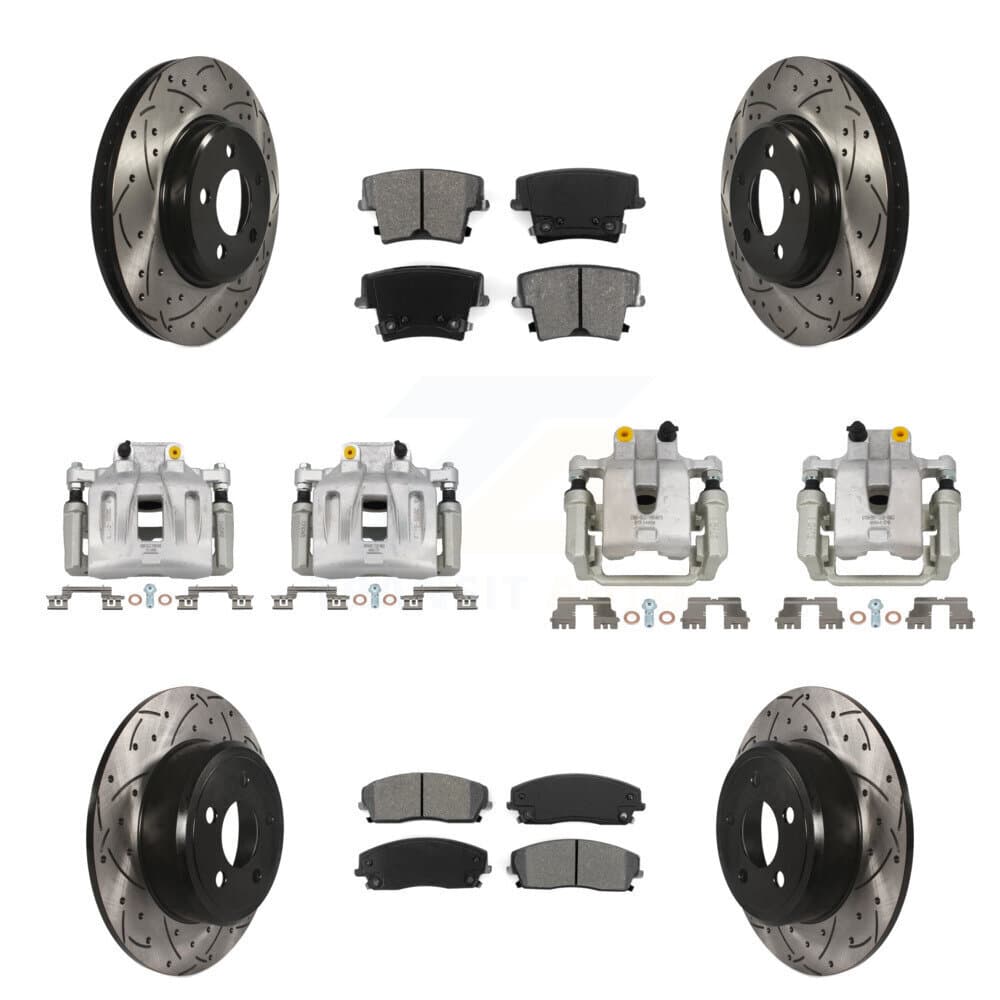 Transit Auto - KCD-100252S - Front and Rear Disc Brake Kits image 1