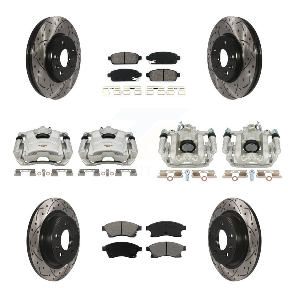 Transit Auto - KCD-100256S - Front and Rear Disc Brake Kits image 1