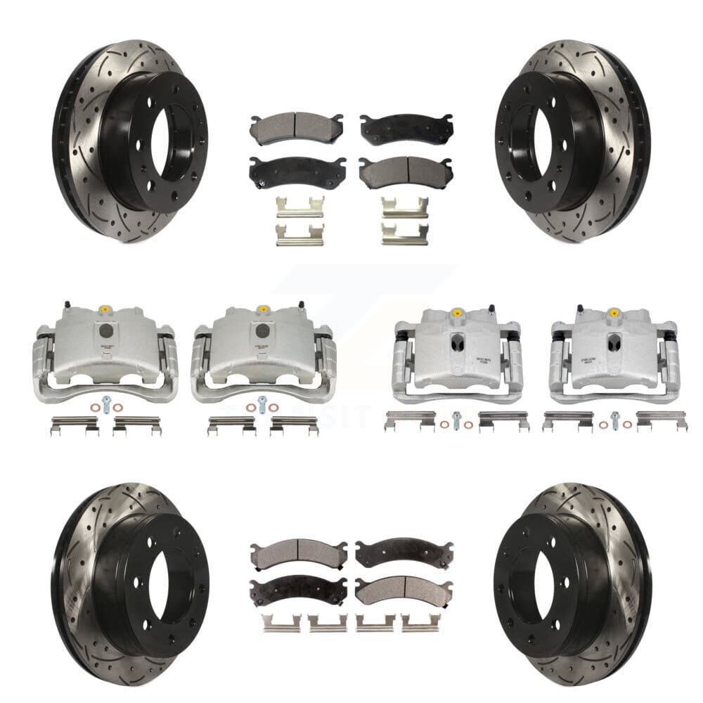 Transit Auto - KCD-100256T - Front and Rear Disc Brake Kits image 1