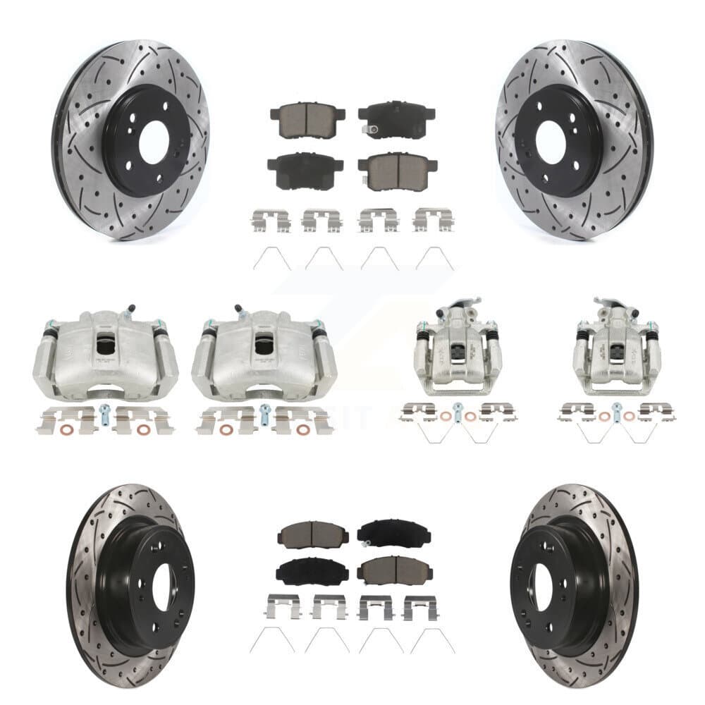 Transit Auto - KCD-100257C - Front and Rear Disc Brake Kits image 1
