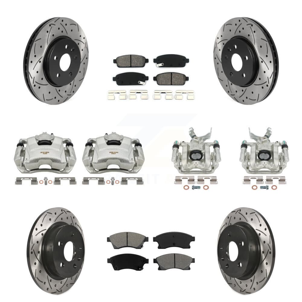 Transit Auto - KCD-100257S - Front and Rear Disc Brake Kits image 1