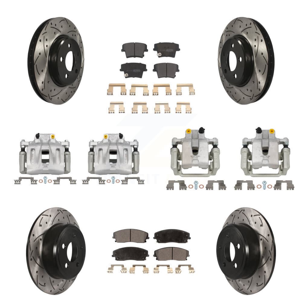 Transit Auto - KCD-100258P - Front and Rear Disc Brake Kits image 1